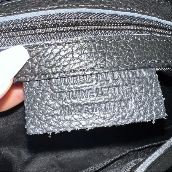 Le Borse Di Lucia Italian Luxury Leather Handbag - Picture 8 of 12
